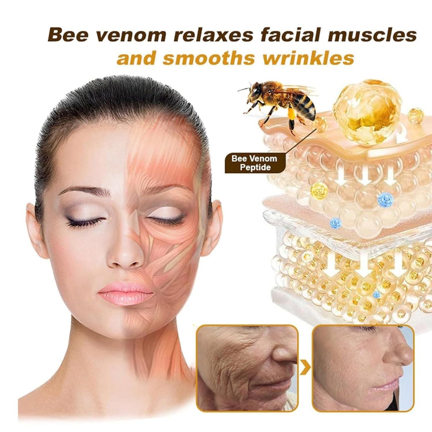 Botox Bee Venom Wrinkle Repair Cream 20g (Pack of 2) 🐝✨